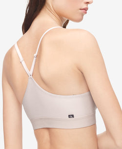 Calvin Klein Ck One Plush Lightly Lined Bralette Barely Pink thumbnail 3