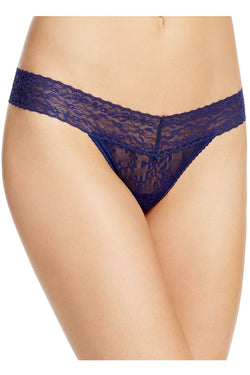 Calvin Klein Coastal-Blue Bare Lace Thong thumbnail 2