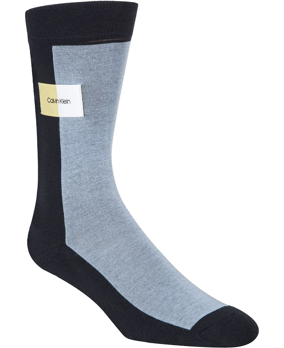 Calvin Klein Colorblocked Crew Socks Navy