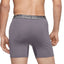 Calvin Klein Comfort Microfiber Boxer Brief 3 Pack Shoreline, Black, Cement