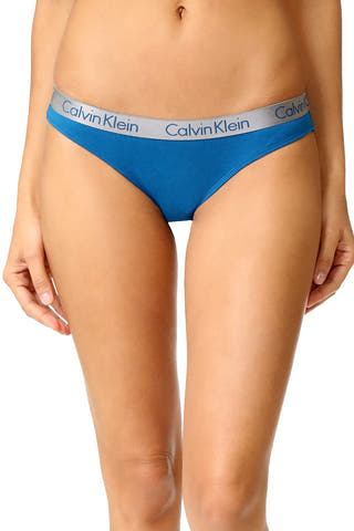 Calvin Klein Commodore-Blue Radiant Cotton Bikini