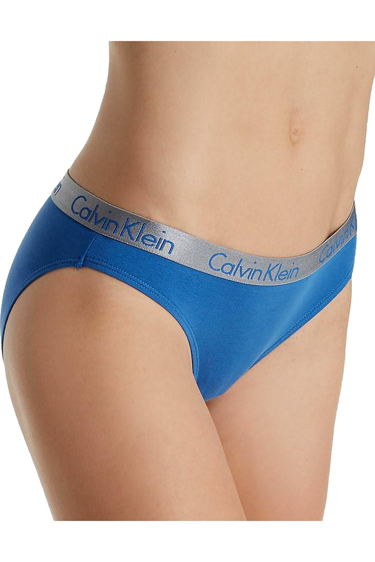 Calvin Klein Commodore-Blue Radiant Cotton Bikini