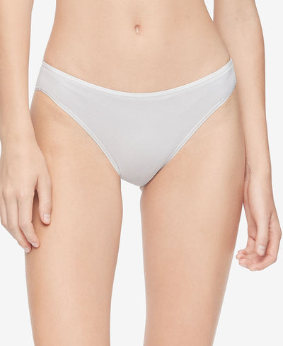 Calvin Klein Cotton Form Bikini Underwear Qd3644 Antique Grey