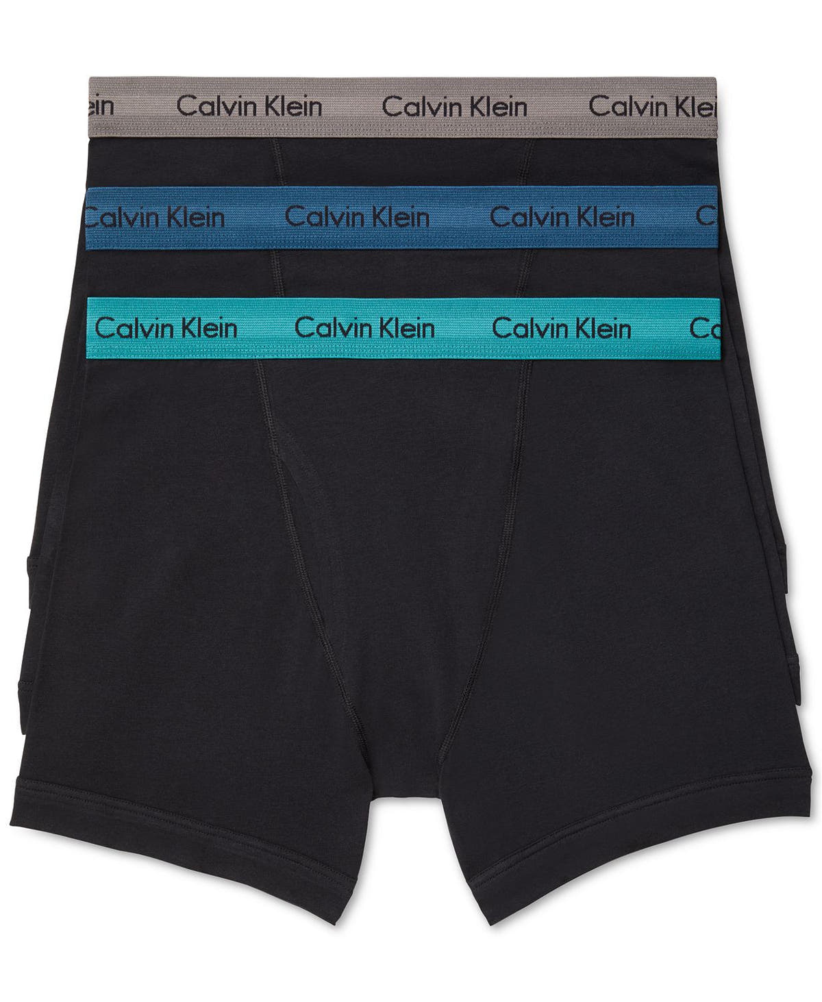 Calvin Klein Cotton Stretch Boxer Briefs 3-pack Black