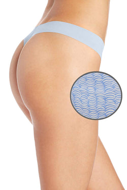 Calvin Klein Crescent-Print Invisibles Thong thumbnail 2