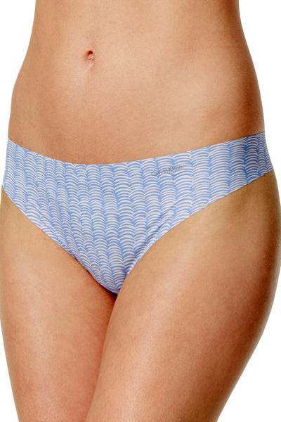 Calvin Klein Crescent-Print Invisibles Thong