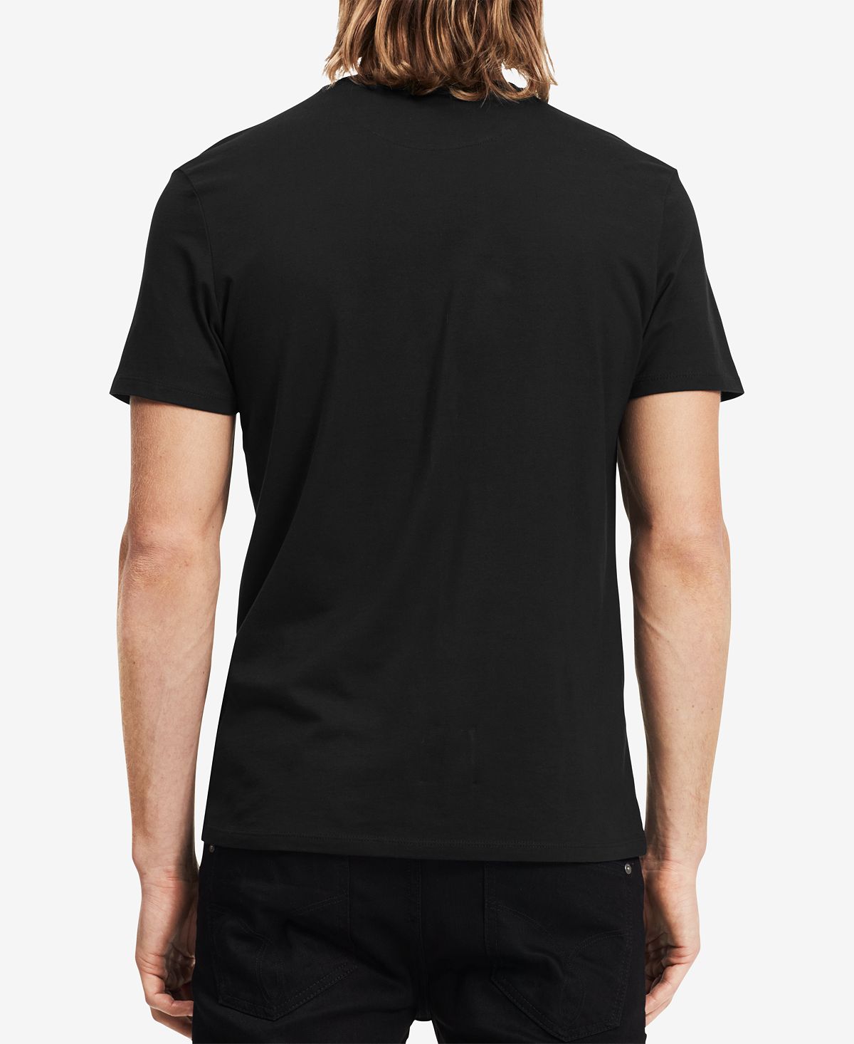 Calvin Klein Crew-neck Logo T-shirt Black