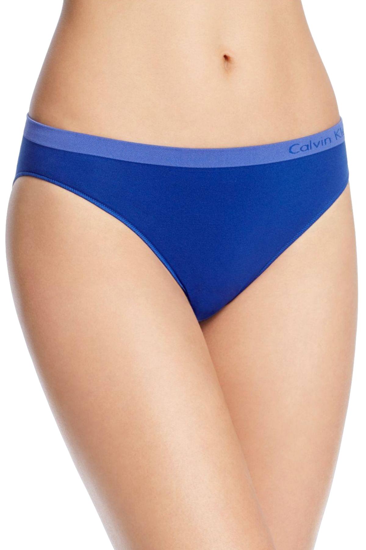 Calvin Klein Dark-Midnight/Tranquil Pure Seamless Bikini Brief