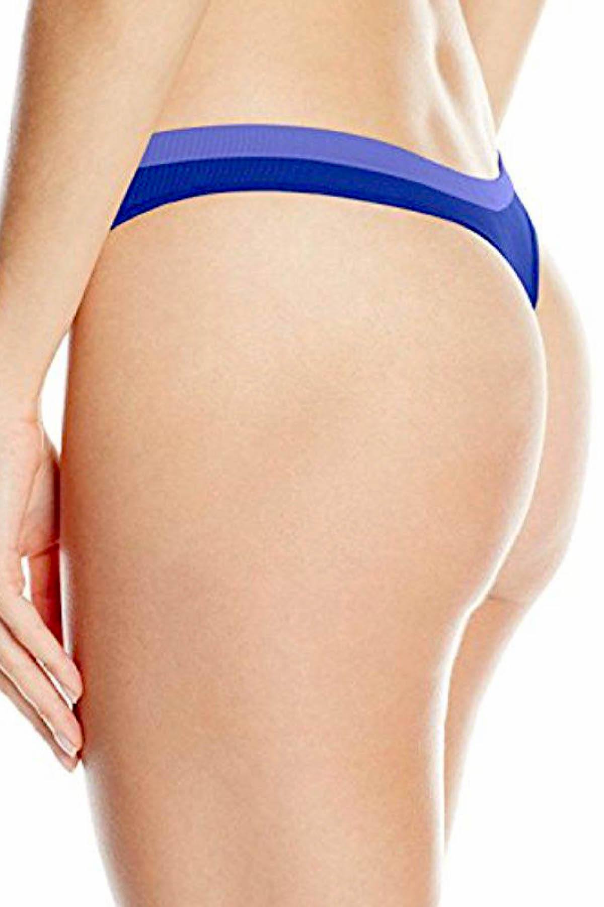 Calvin Klein Dark-Midnight/Tranquil Pure Seamless Thong