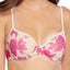 Calvin Klein Darling-Rose Sheer Marquisette Lightly-Lined Demi Bra