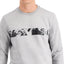 Calvin Klein Earth-print Sweatshirt Heroic Grey Heather