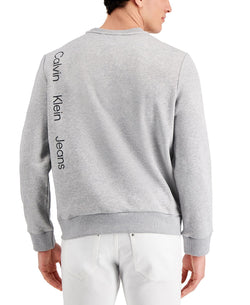 Calvin Klein Earth-print Sweatshirt Heroic Grey Heather thumbnail 3