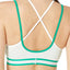 Calvin Klein Elysian Green Retro Logo Stripe Unlined Bralette