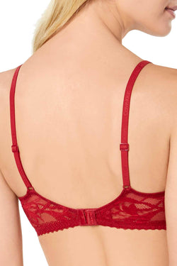 Calvin Klein Ember Blaze Lightly Lined Memory Foam Plunge Bra thumbnail 2