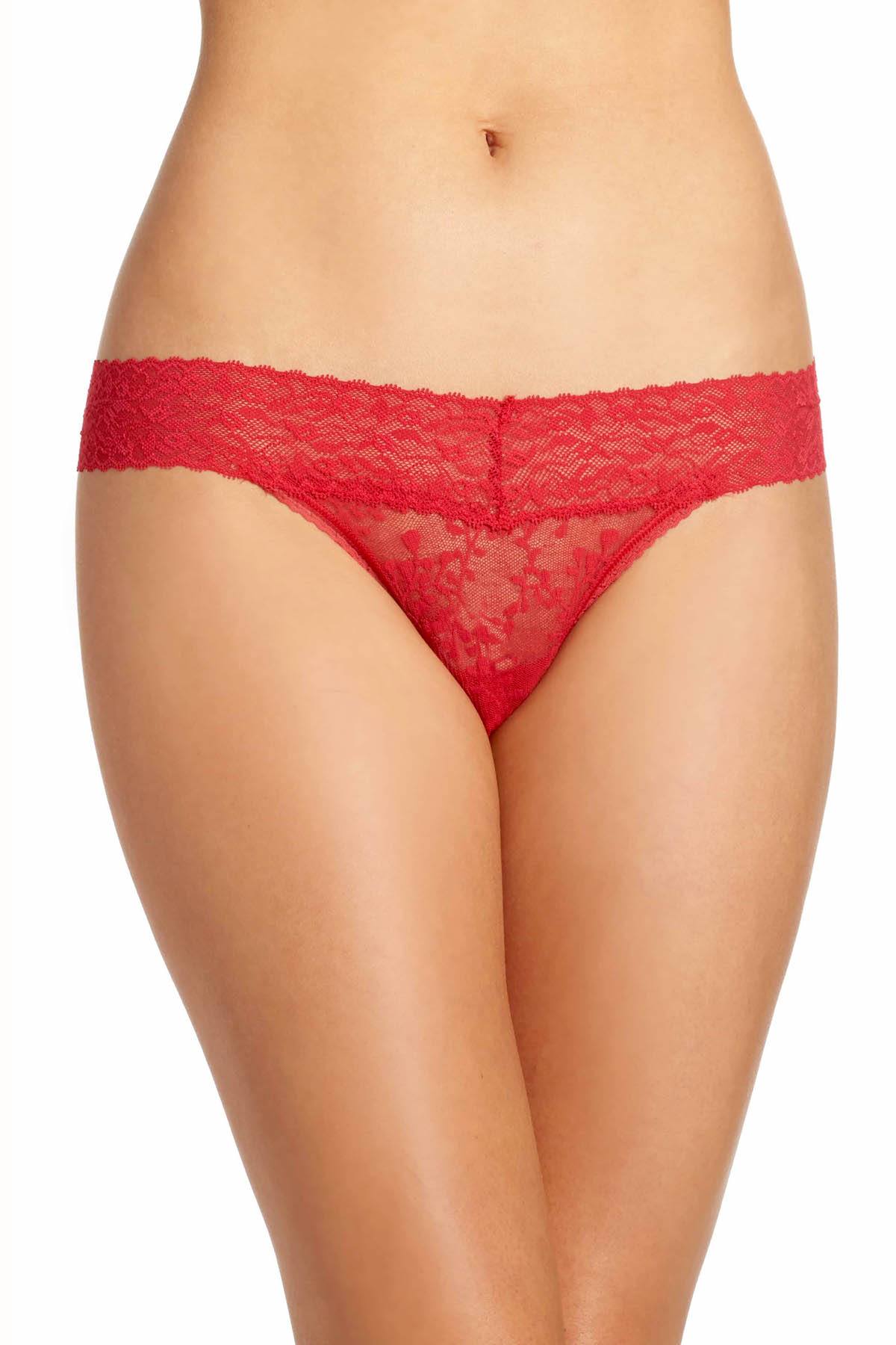 Calvin Klein Empower-Red Bare Lace Thong