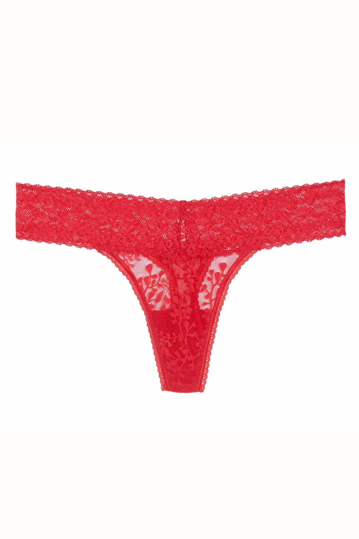 Calvin Klein Empower-Red Bare Lace Thong