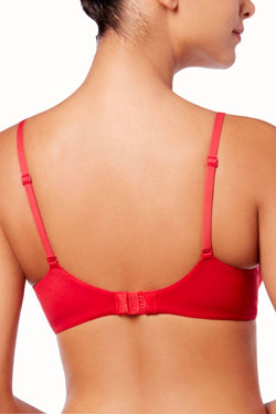 Calvin Klein Empower-Red Full-Coverage Scallop-Trim Bra thumbnail 3