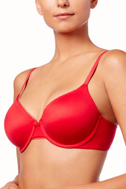 Calvin Klein Empower-Red Full-Coverage Scallop-Trim Bra thumbnail 1