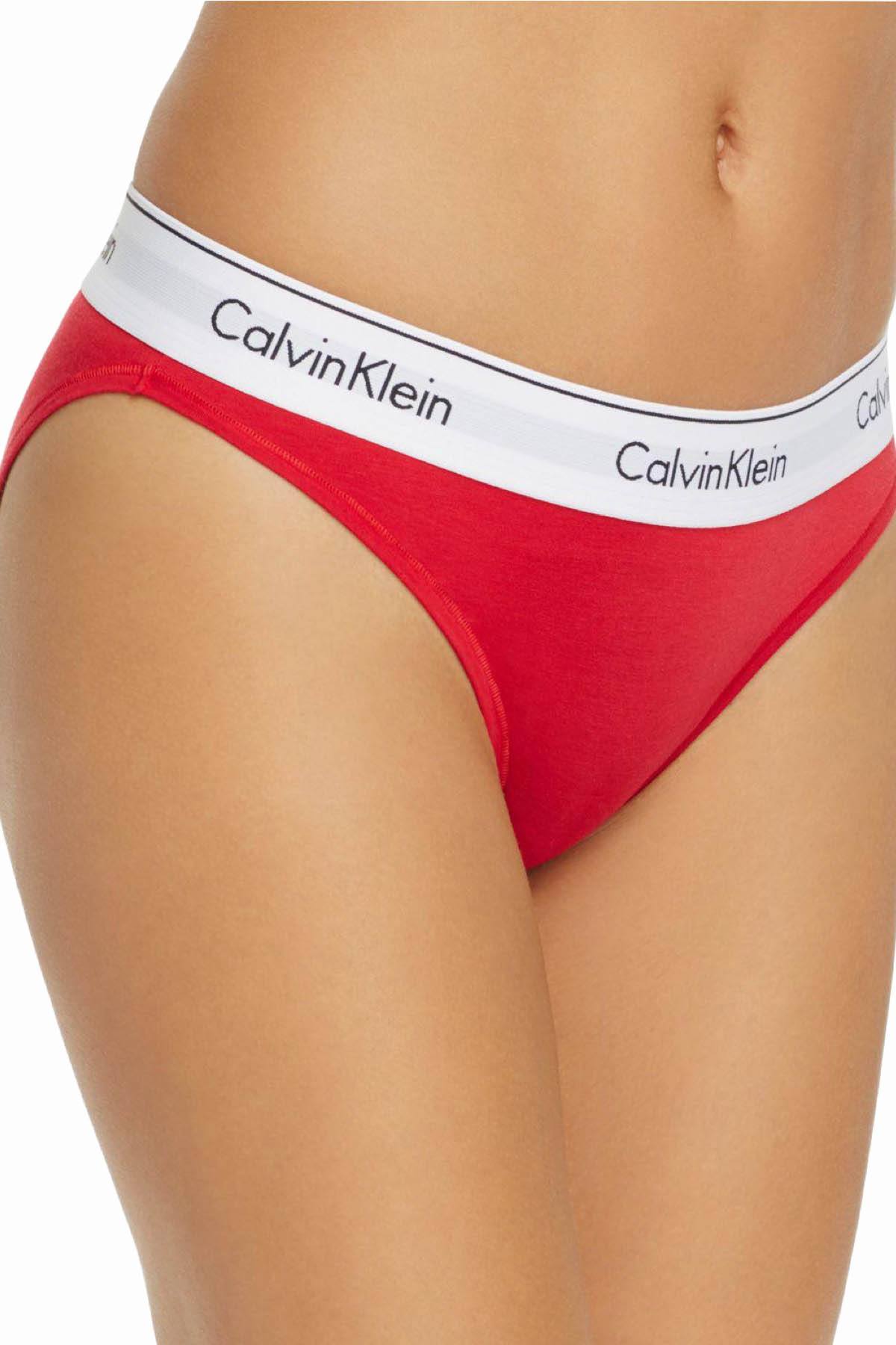 Calvin Klein Empower-Red Modern Cotton Bikini Brief