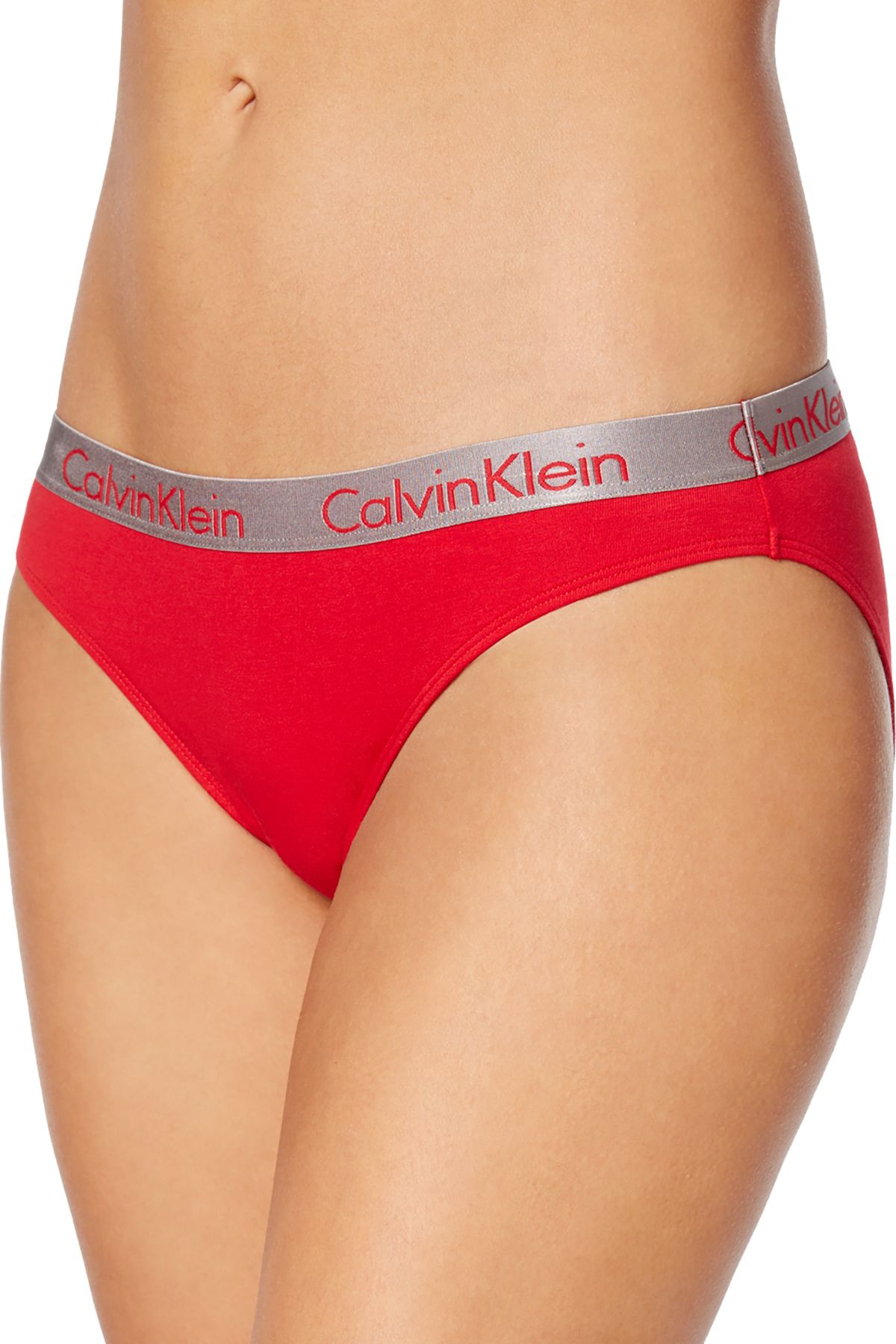 Calvin Klein Empower-Red Radiant Cotton Bikini Brief