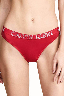 Calvin Klein Empower-Red Ultimate Logo-Waist Thong thumbnail 1