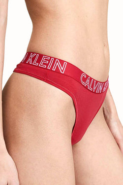 Calvin Klein Empower-Red Ultimate Logo-Waist Thong thumbnail 4
