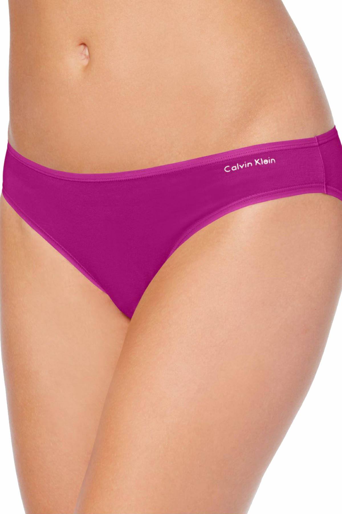 Calvin Klein Enthrall-Magenta Cotton CK Form Bikini Brief