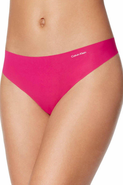 Calvin Klein Enthrall-Magenta Invisibles Thong