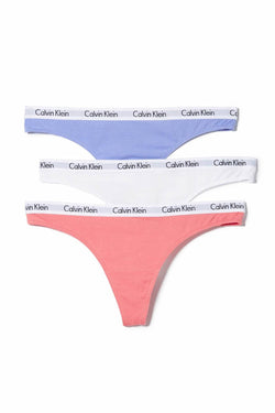 Calvin Klein Ephemeral/White/Sensation Carousel Thong 3-Pack thumbnail 1