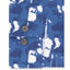 Calvin Klein Extra-slim Fit Temperature Regulation Performance Stretch Print Dress Shirt Night Blue
