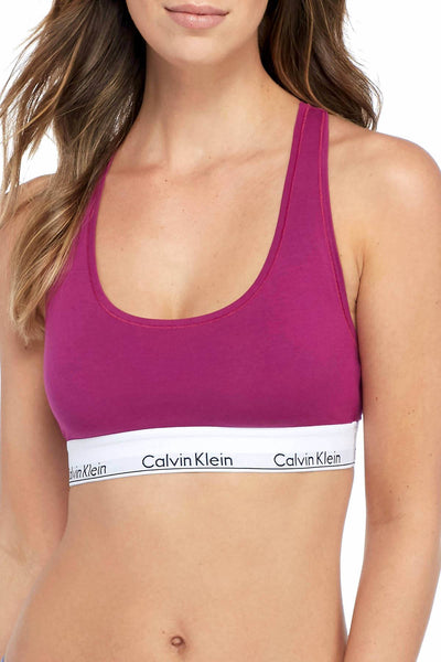 Calvin Klein Fathom Modern Cotton Low-Impact Support Bralette
