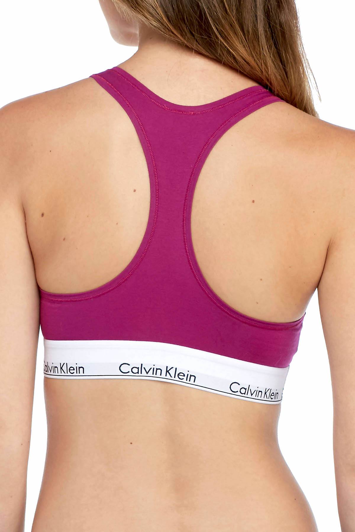 Calvin Klein Fathom Modern Cotton Low-Impact Support Bralette