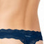 Calvin Klein Flux-Navy Croquette Lace Thong