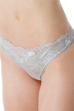 Calvin Klein Gaze-Grey Bird Lace Thong thumbnail 3