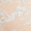 Calvin Klein Gaze-Grey Bird Sheer/Lace Bodysuit
