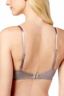 Calvin Klein Grey-Sand Seductive Comfort Lace Full-Coverage Bra thumbnail 2