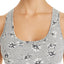 Calvin Klein Grey Scattered-Posey Modern-Cotton Racerback Bralette