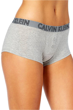Calvin Klein Grey Ultimate Logo-Waist Boyshort thumbnail 1