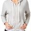 Calvin Klein Heather-Gray Modern Cotton-Blend Lounge Hoodie