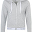 Calvin Klein Heather-Gray Modern Cotton-Blend Lounge Hoodie