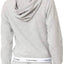 Calvin Klein Heather-Gray Modern Cotton-Blend Lounge Hoodie