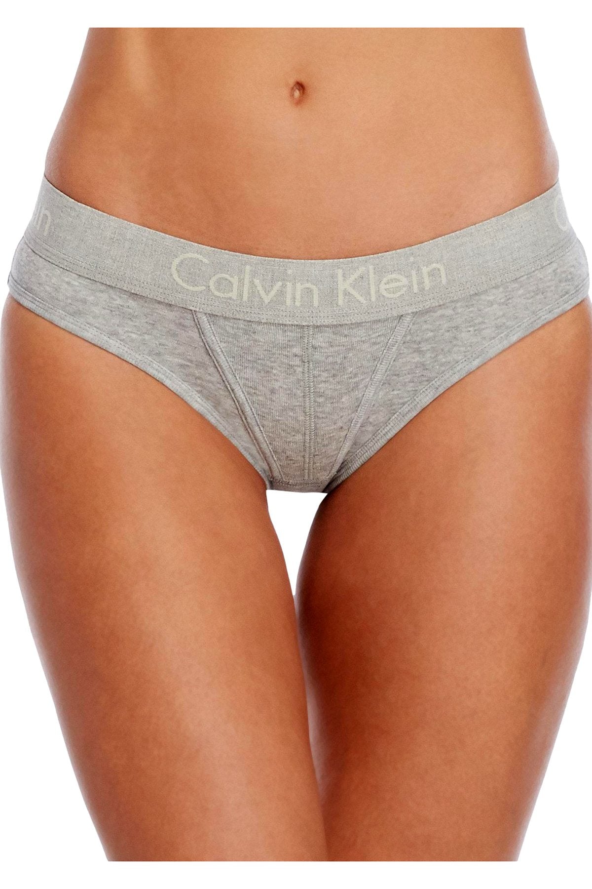 Calvin Klein Heather-Grey Body Bikini Panty