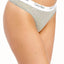 Calvin Klein Heather-Grey CK-One Logo Thong