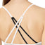 Calvin Klein Heather Grey Cotton Retro Logo Stripe Lightly Lined Bralette