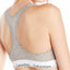 Calvin Klein Heather-Grey Logo Modern Bralette, Bikini & Hair Tie Set