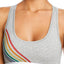 Calvin Klein Heather Grey Pride Limited Edition Modern Cotton Rainbow Bralette