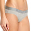 Calvin Klein Heather Grey Statement 1981 Cotton Bikini