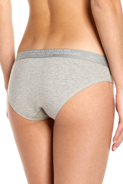 Calvin Klein Heather Grey Statement 1981 Cotton Bikini thumbnail 3