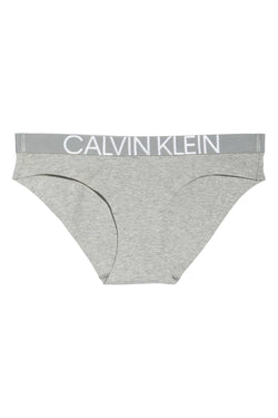 Calvin Klein Heather Grey Statement 1981 Cotton Bikini thumbnail 4