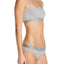 Calvin Klein Heather Grey Statement 1981 Cotton Bikini